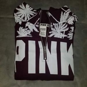 Women's PINK 1/4 Zip